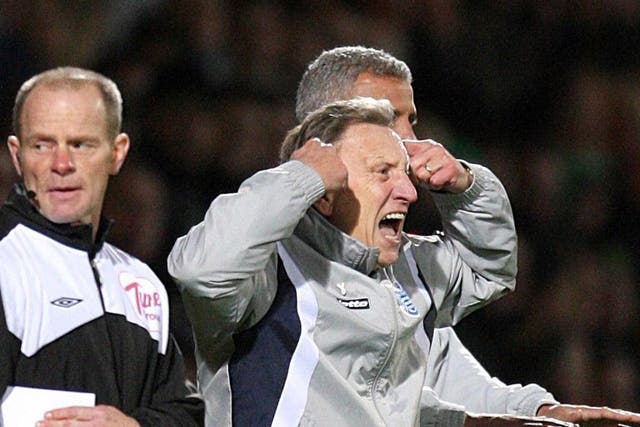 Neil Warnock was not a happy man on Saturday