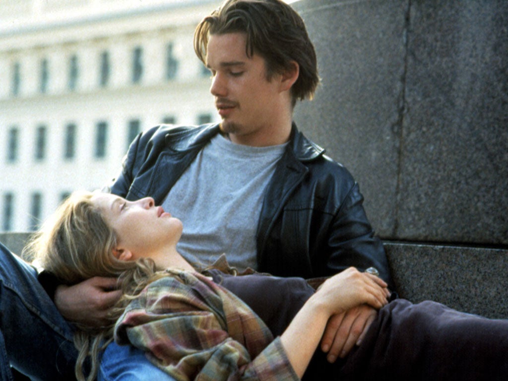 Brief encounter: Julie Delpy and Ethan Hawke in 'Before Sunrise'