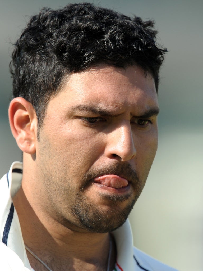 Indian batsman Yuvraj Singh said he was 'overwhelmed' by the support he received