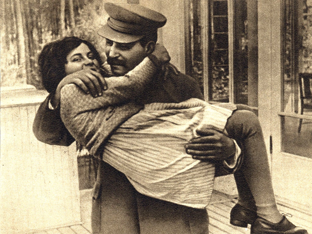 Josef Stalin with Svetlana