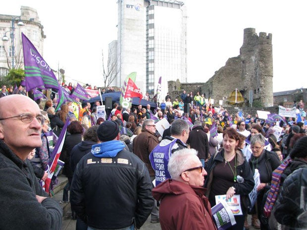 More than three-quarters of England's state schools faced disruption due to today's walkout