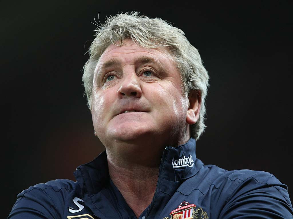 Steve Bruce has been sacked as manager of Sunderland