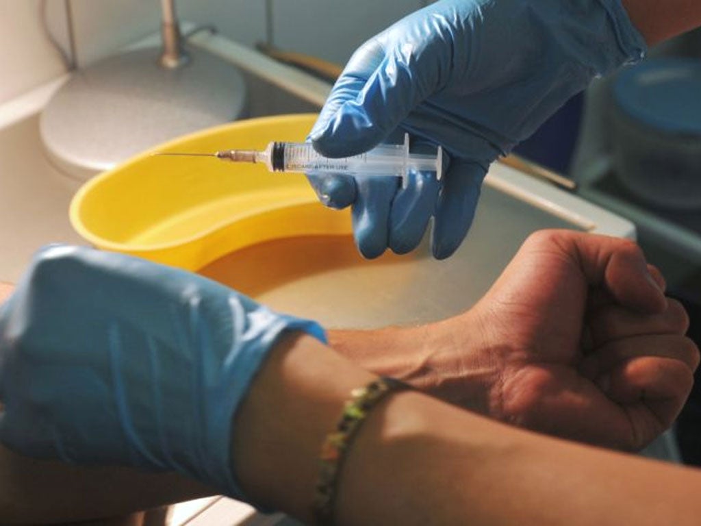 Anyone who is sexually active or shares needles could be at risk of contracting HIV
