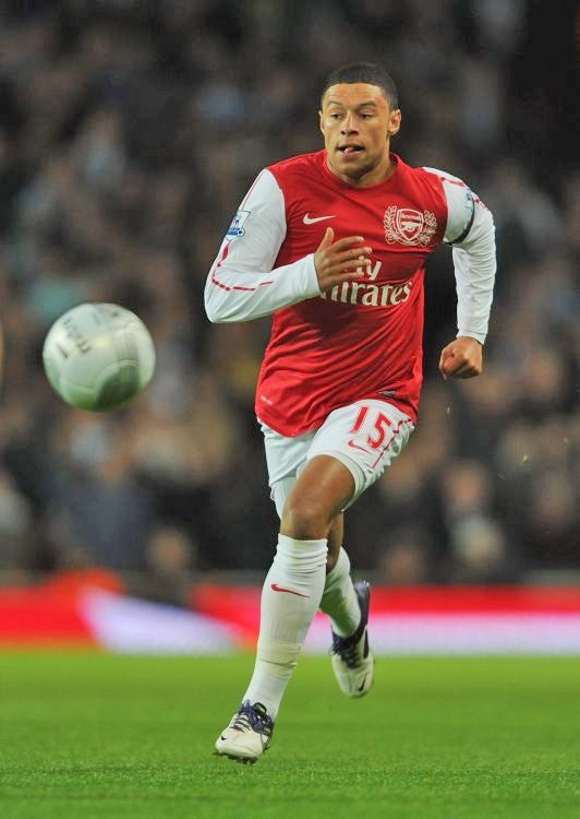 Alex Oxlade-Chamberlain caught the eye for Arsenal on Tuesday