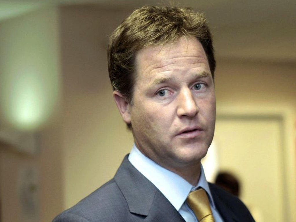 The Lib Dem leader will face pressure from his party's grassroots after agreeing to further cuts
