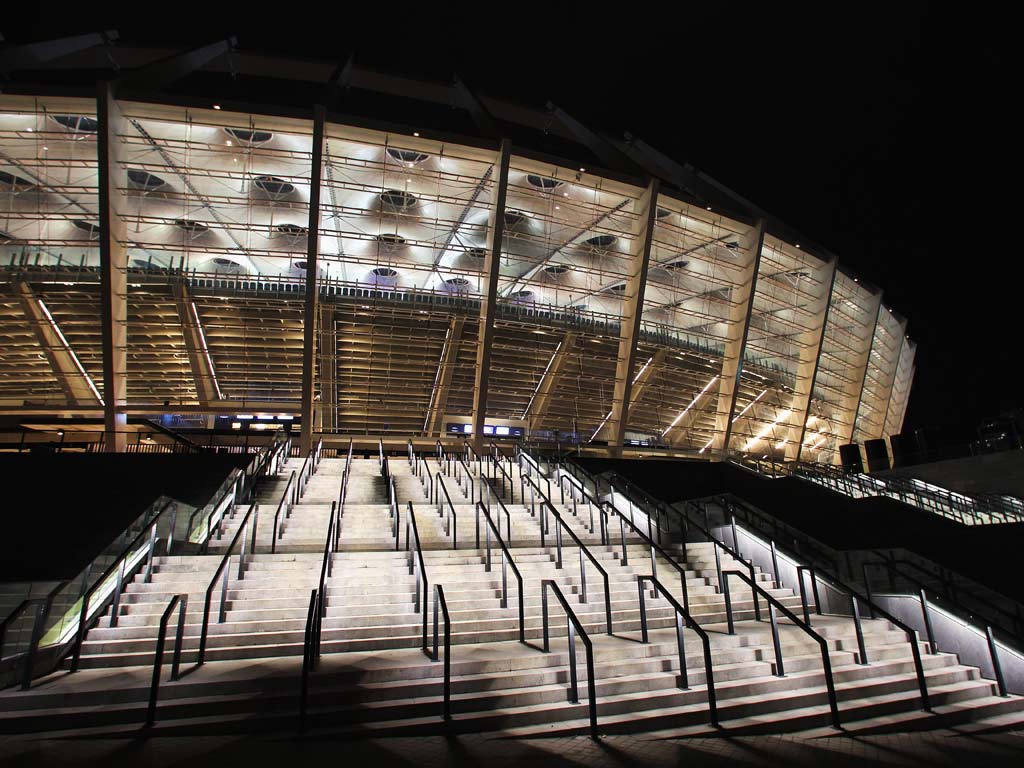 KIEV (Ukraine) / Olympic Stadium, 60,000 / Ukraine's national stadium - and the championship's biggest venue - is undergoing a spectacular makeover, which will include a transparent roof, to prepare it for group-stage matches, a quarter-final and the fina