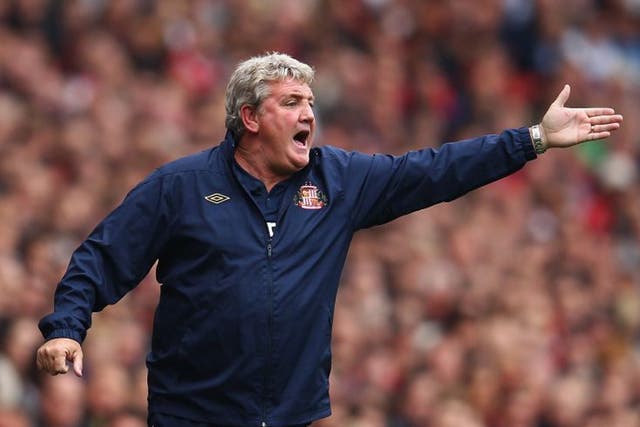 Steve Bruce was sacked by Sunderland after taking 21 points from a possible 81