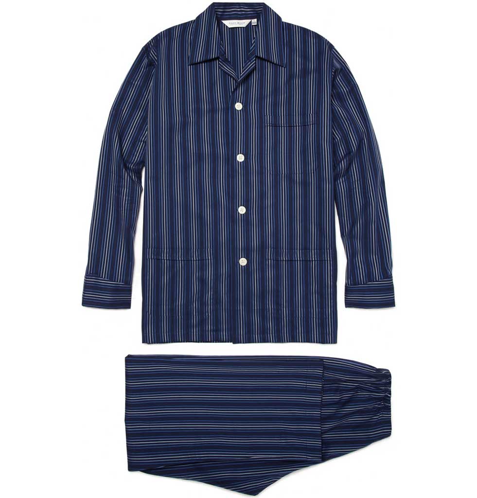 1. Derek Rose striped cotton pyjama set, £135, Mr Porter