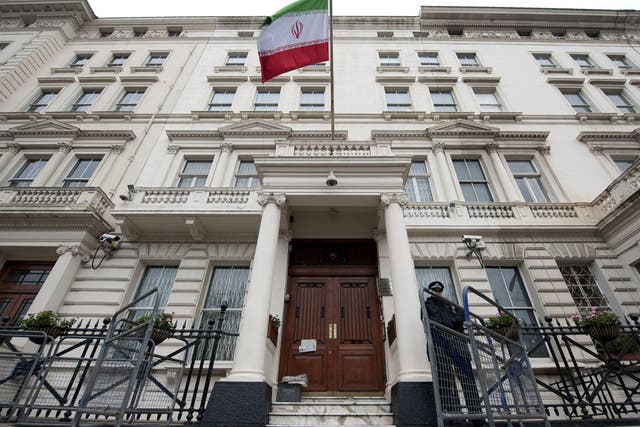 William Hague has ordered Iranian officials to leave the country following an attack on the British embassy in Tehran