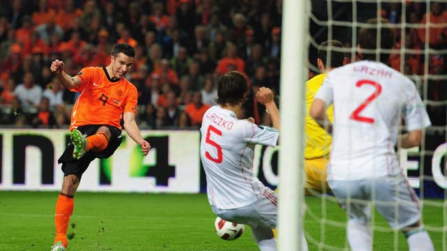 Netherlands star player - Robin van Persie