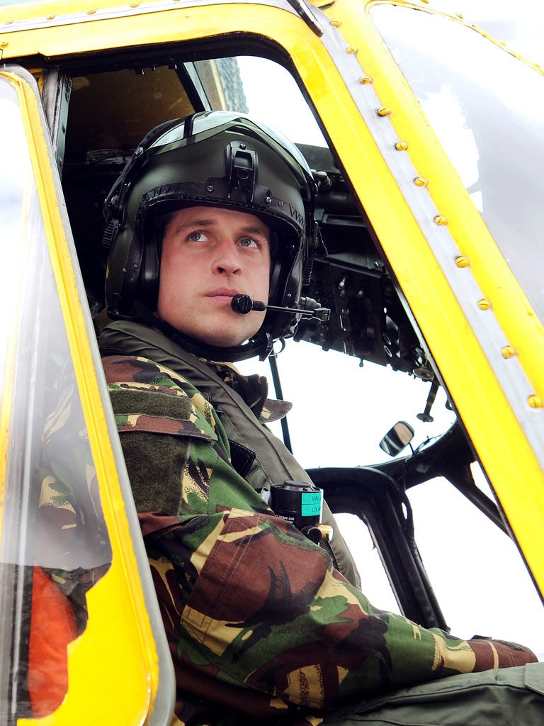 Could Prince William make a return to the pilot's chair?