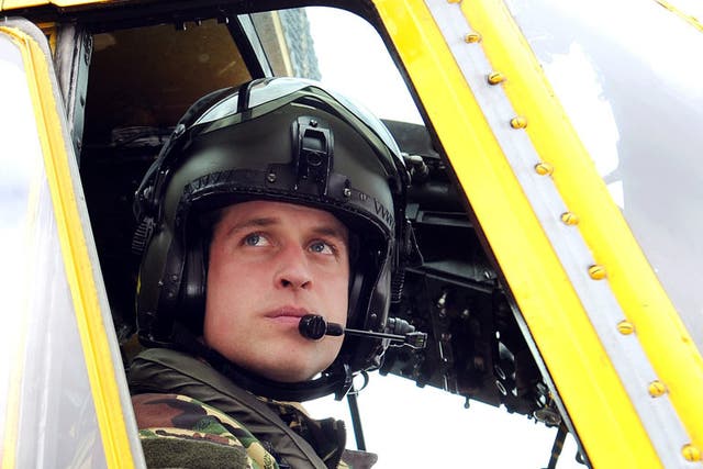 Could Prince William make a return to the pilot's chair?