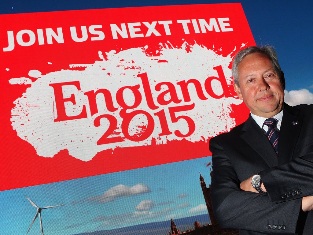 Paul Vaughan, the man in charge of England 2015, knows the Rugby World Cup will soon be here again