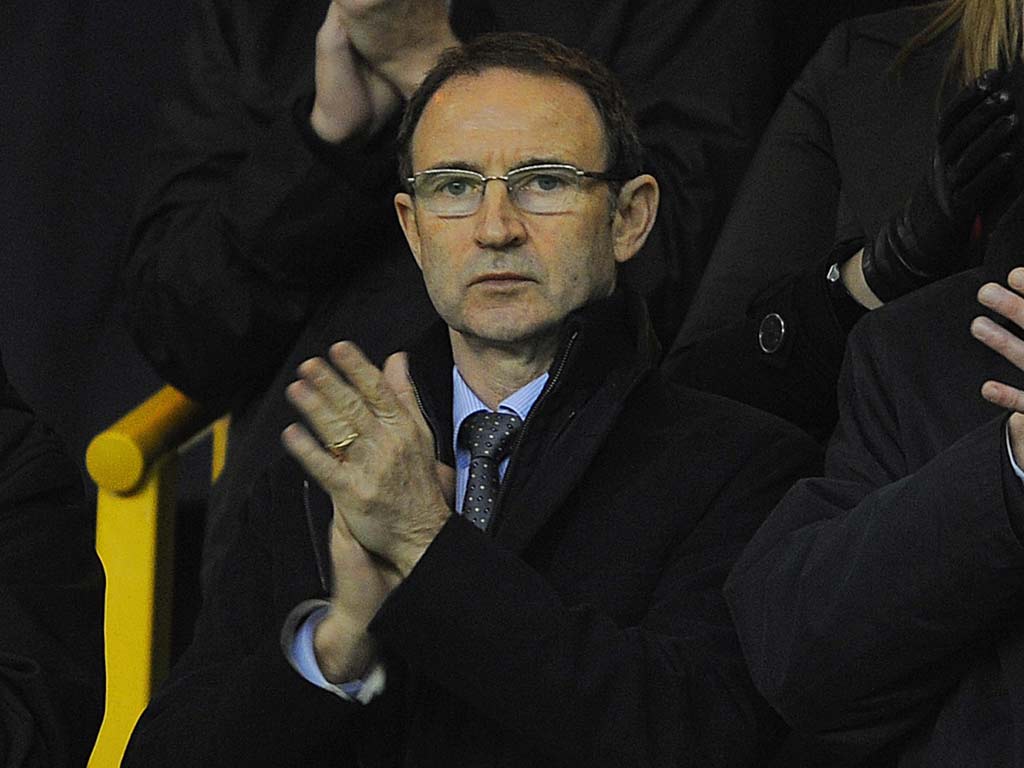 Martin O'Neill was in the stands to see Sunderland beaten by Wolves