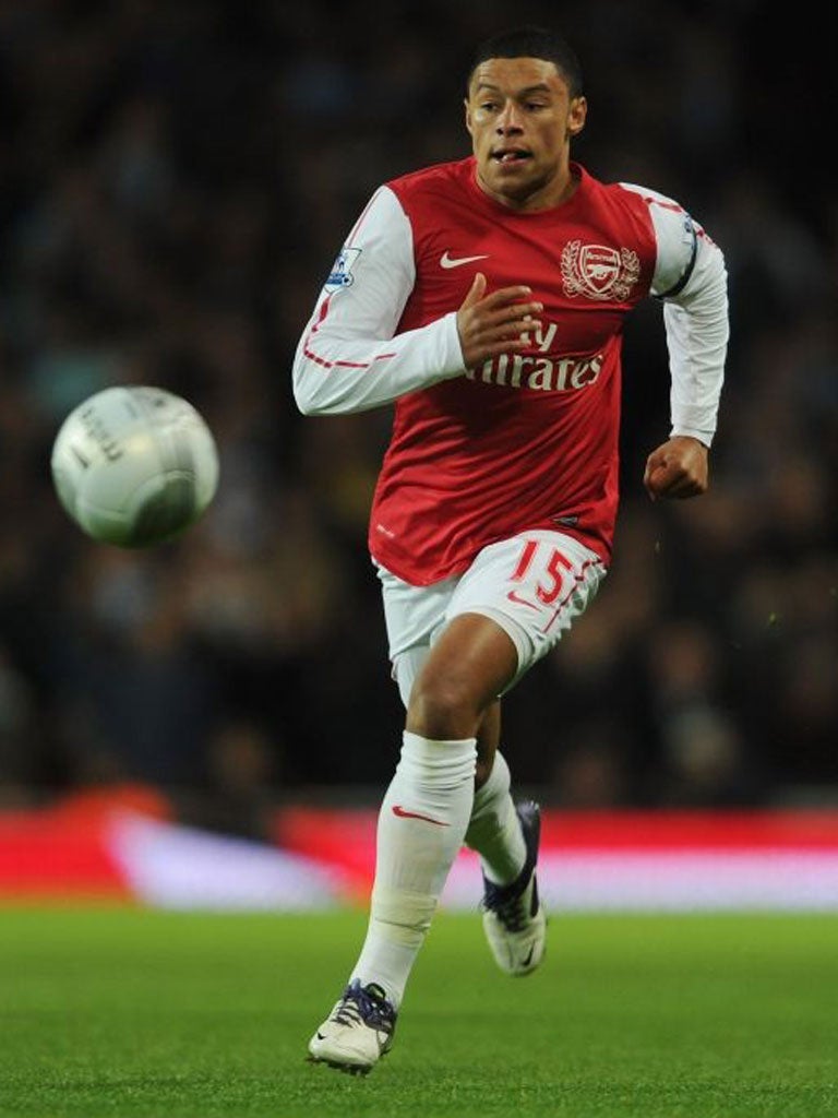 Alex Oxlade-Chamberlain could get his first away start this evening