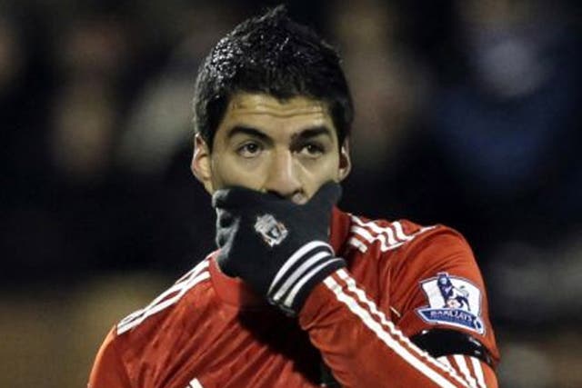 Luis Suarez has quickly adopted the role of pantomime villain during his time in England
