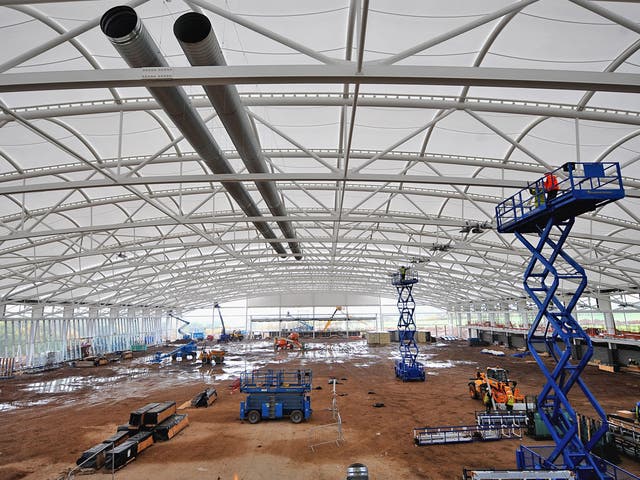 The new St George's Park facility, which is nearing completion, will put England on a par with France