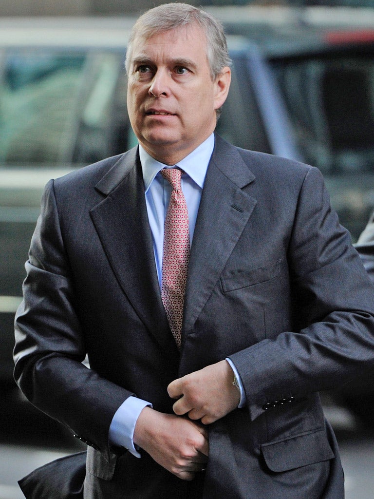 Bell Pottinger referred to claims that Prince Andrew 'will follow where the chequebook is'