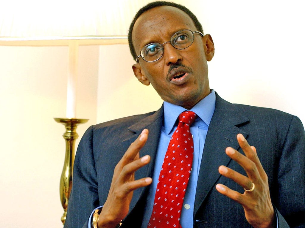 President Paul Kagame condemned the use of the skin-whitening products in November