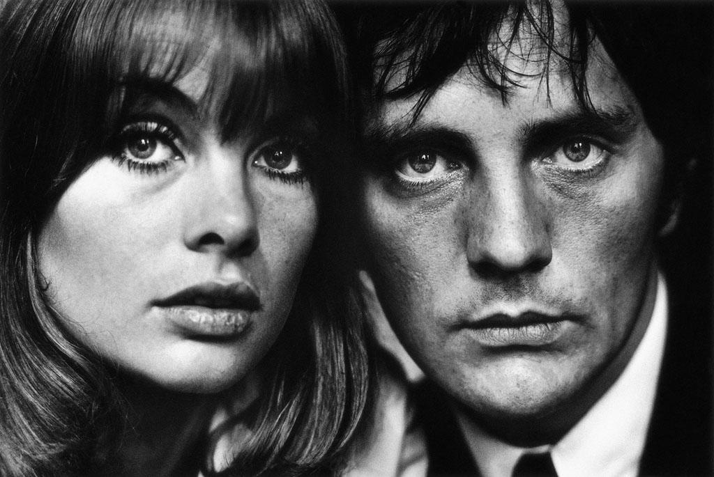 Jean Shrimpton and Terence Stamp, London, 1963 Shot at Terence Stamp's apartment at The Albany in London's Piccadilly, Terry sought to personify the two 'faces' of the Sixties. "Stamp and Shrimpton were new, young and fresh - and, for me, that was what the Sixties was all about."