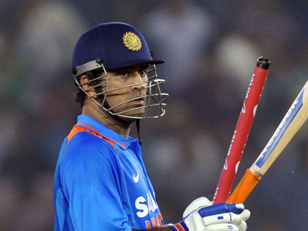 India captain MS Dhoni receives death threats The Independent The Independent