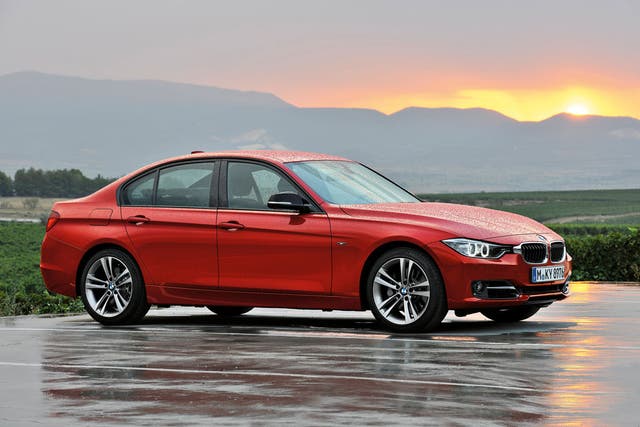The BMW 320d's fit and finish are impeccable