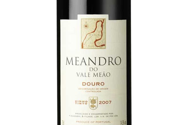 Meandro do Vale Meao 2007 is excellent with Christmas roast game or fowl