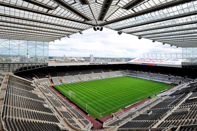 The Sports Direct Arena: the decision to rename the famous St James' Park was one of the first to rebrand an old ground, rather than christen a new one