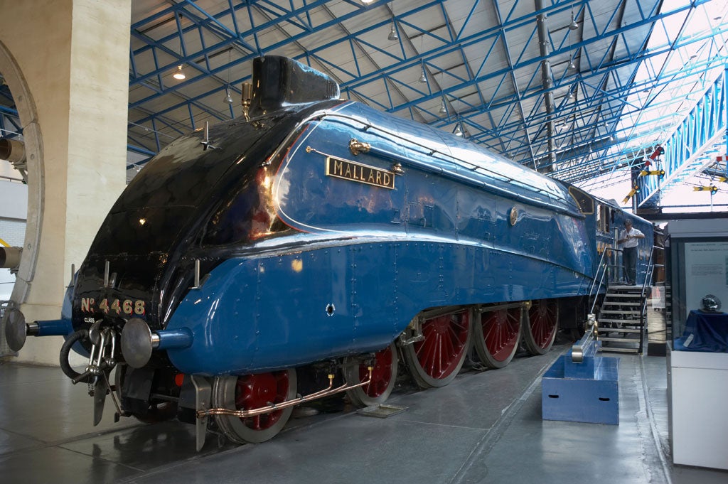 Fast track: The Mallard locomotive once beat the world for speed