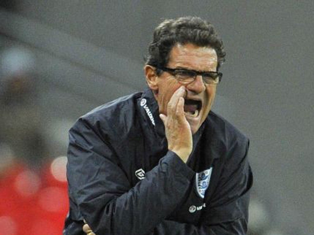 Fabio Capello claimed he made a mistake by picking Wayne Rooney for game in Montenegro