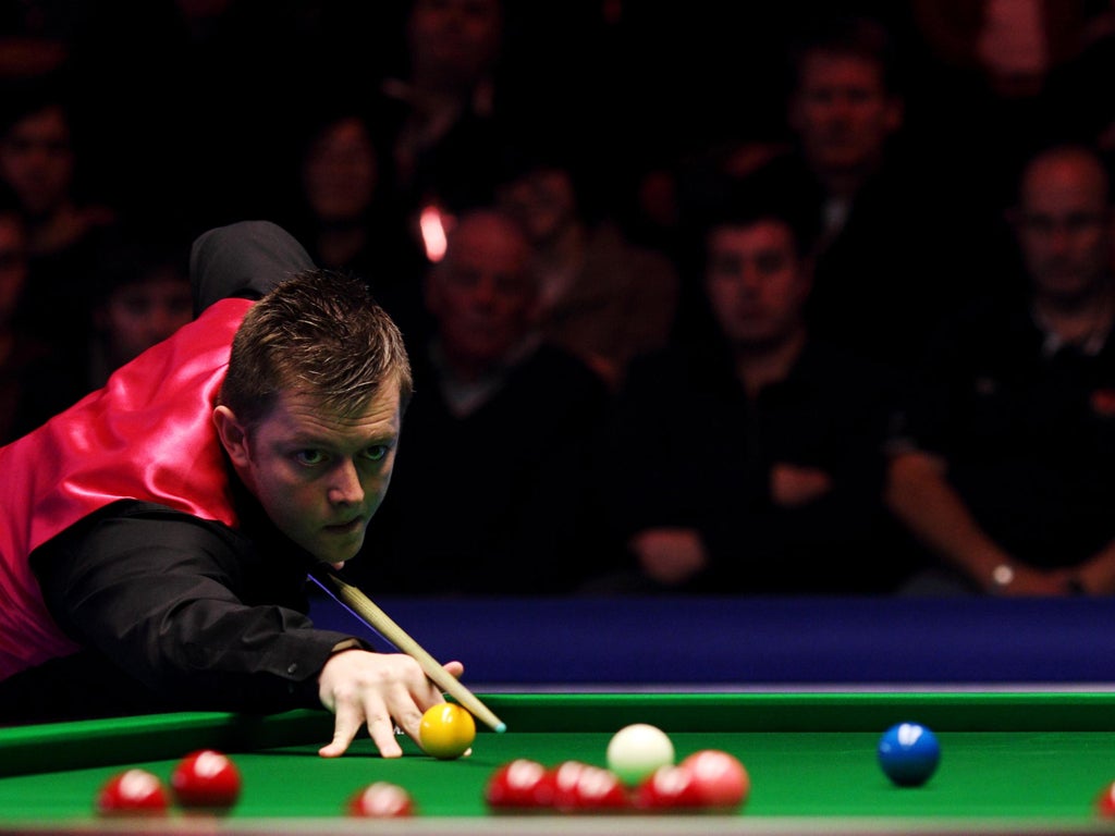 Snooker Allen dedicates title bid to manager The Independent The Independent
