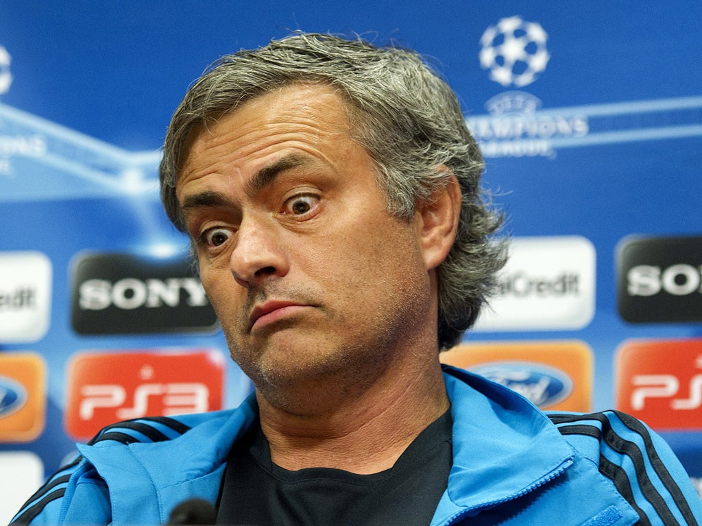 Jose Mourinho could become the first manager to win the European Cup with three different clubs