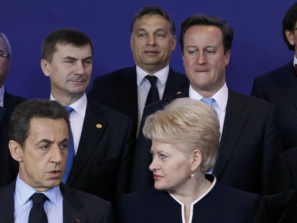 David Cameron lets his feelings show