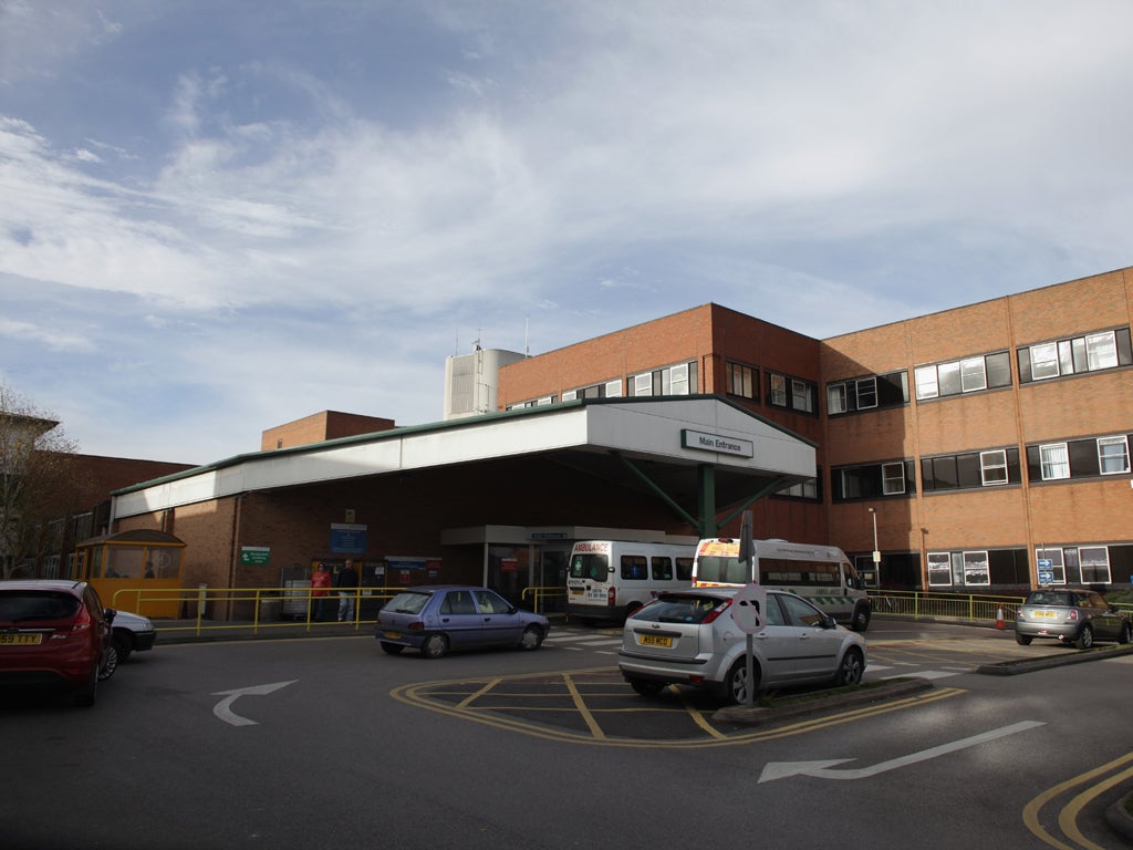 Stafford hospital where, it is claimed, up to 1,200 patients died when the NHS trust became preoccupied with targets