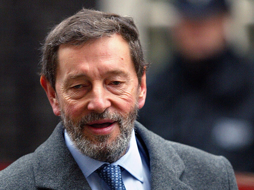 Mr Blunkett said he believed Ed Miliband would win the election and that he was the “only man” for the job