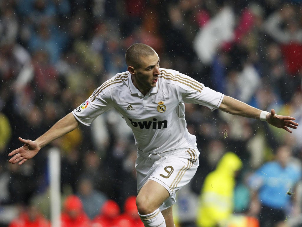 KARIM BENZEMA: The Real Madrid man’s opener on
23 seconds was the fastest ever goal in a Clasico