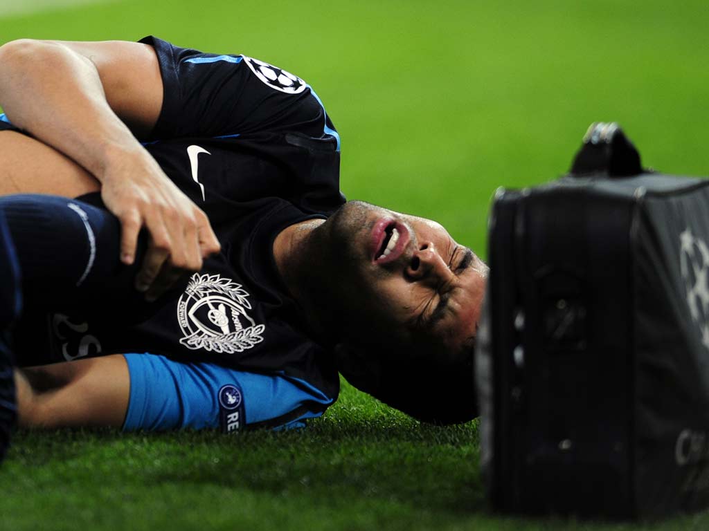 Andre Santos will be out for three months