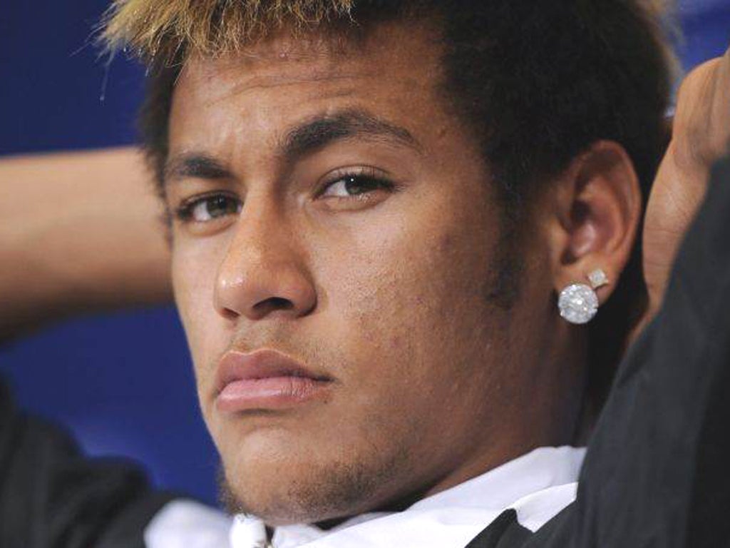 The mohawked Neymar is proving to be a paparazzi dream in Brazil