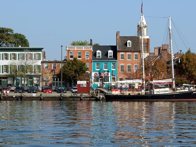 A city on the up: the Fells Point area of Baltimore boasts a range of bars and restaurants