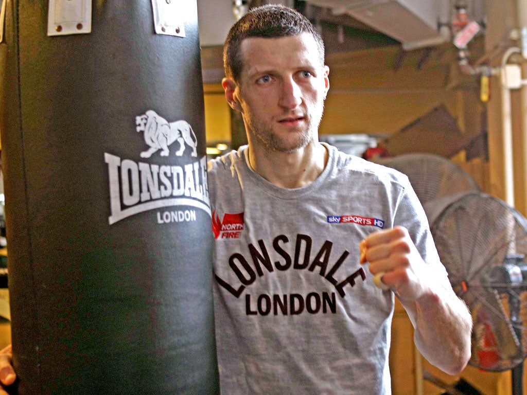 Froch is the WBC belt-holder going into Saturday's unification bout