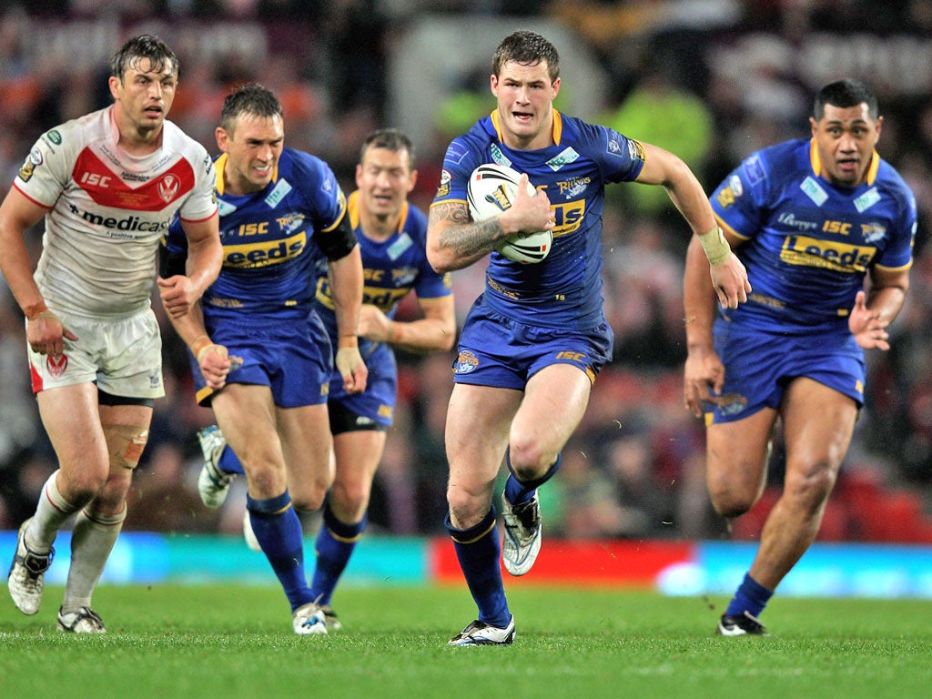 Leeds and St Helens clashing in this year's Super League Grand Final