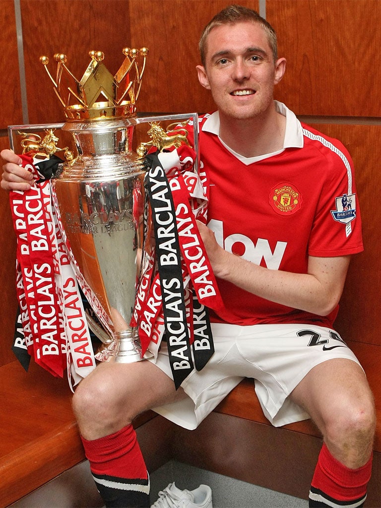 Fletcher has won four Premier League titles with Manchester United