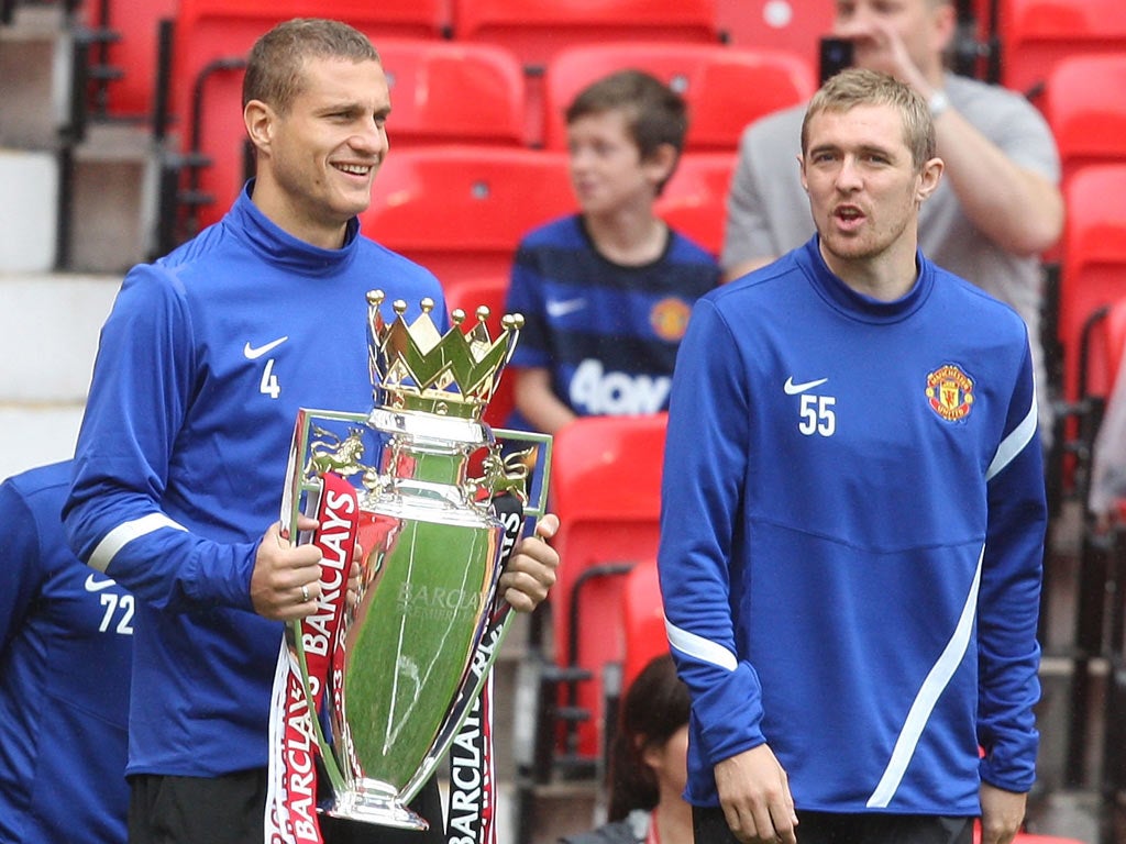 Fletcher has joined Vidic on the sidelines in what is becoming an increasing long injury list