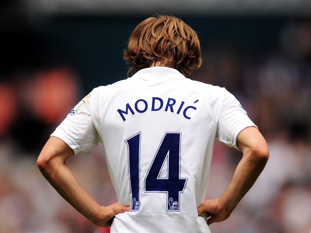 luka modric tottenham jersey