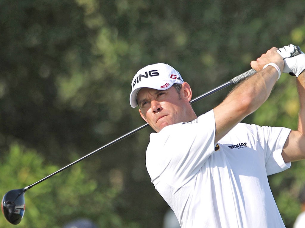 Lee Westwood will tee off today in Bangkok seeking his
fourth title of the year