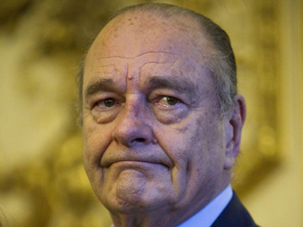 Jacques Chirac was found guilty today of embezzling public funds