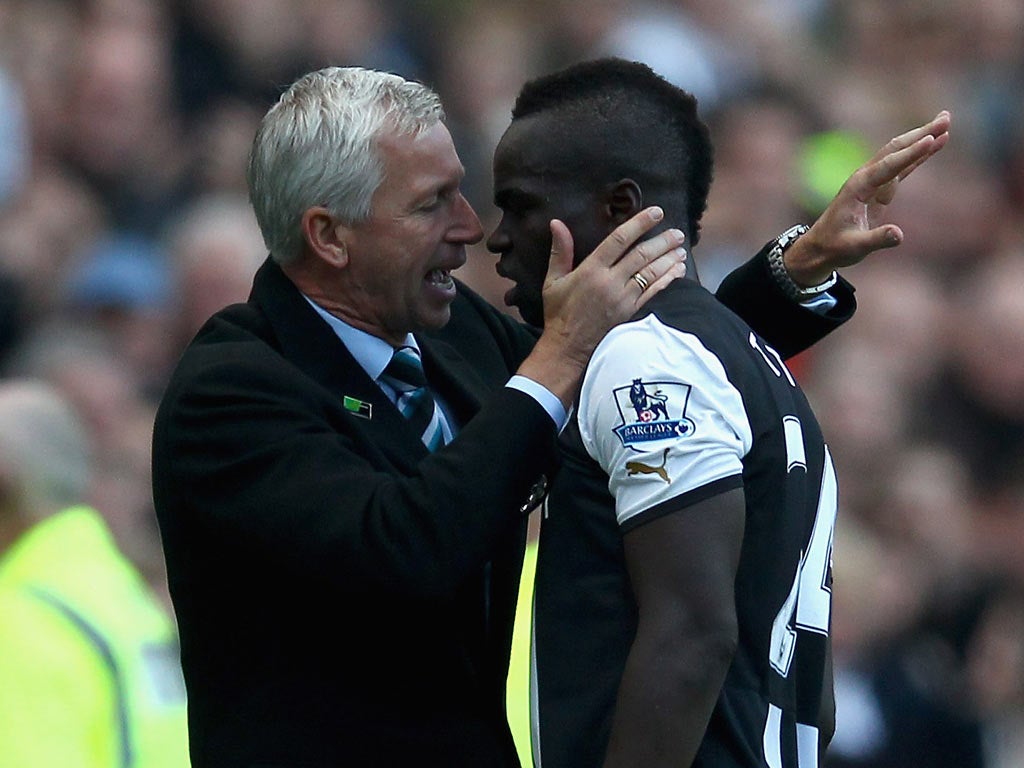 Alan Pardew insists Cheik Tiote is going nowhere