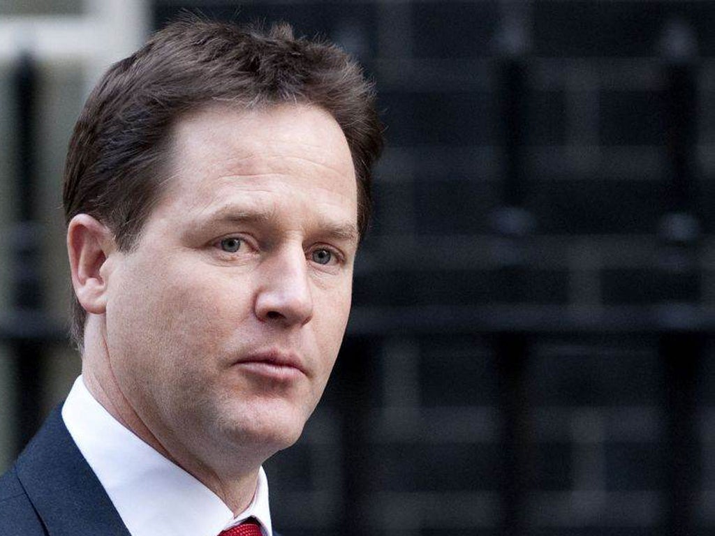 Nick Clegg today reaffirmed his determination to press ahead with reform of the House of Lords