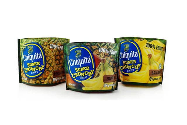 <p>Chiquita dried pineapple, banana and mango chips</p>