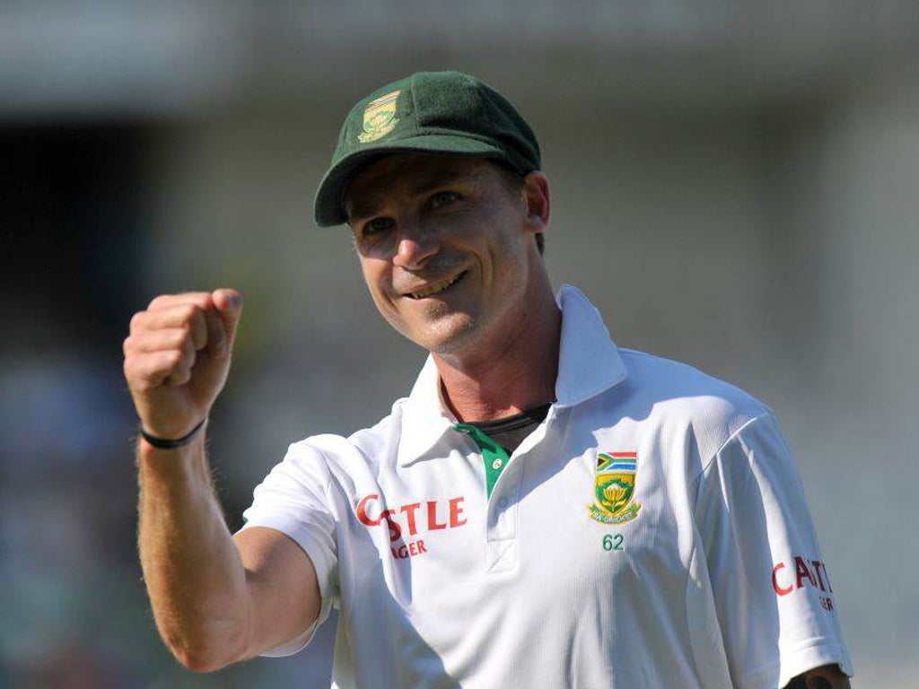 Steyn reached the 250 Test wickets milestone, in his 49th Test